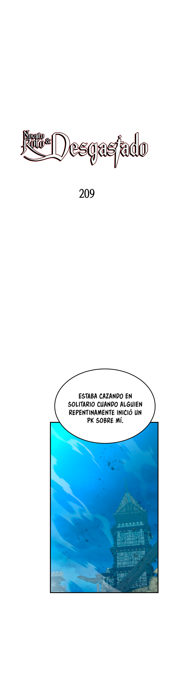 Novato roto y desgastado capítulo 209, página 2