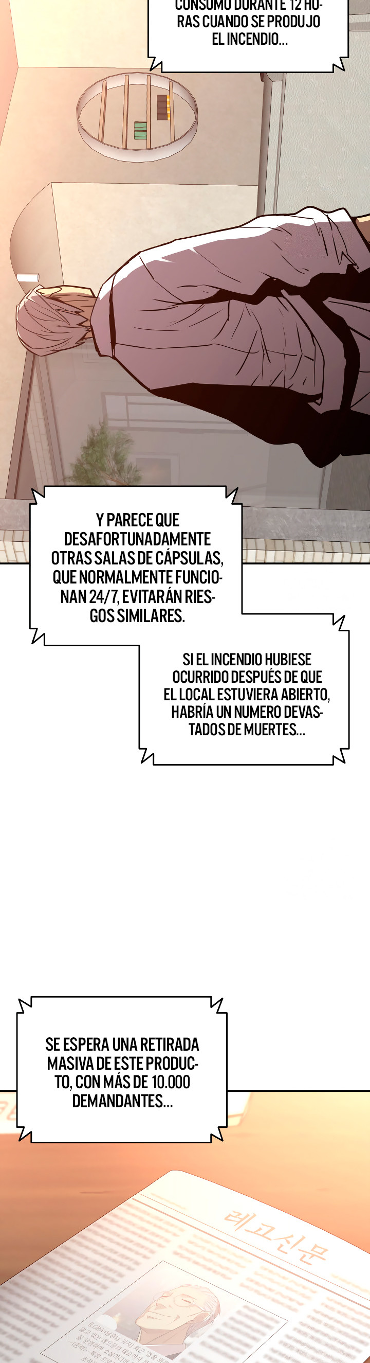 Novato roto y desgastado capítulo 210, página 35