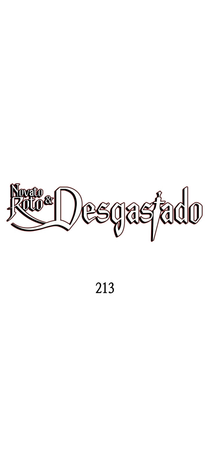 Novato roto y desgastado capítulo 213, página 5