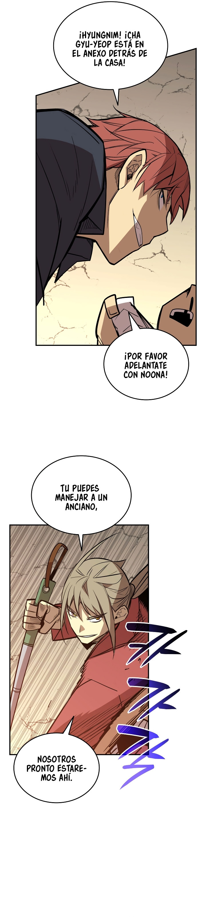 Novato roto y desgastado capítulo 214, página 40