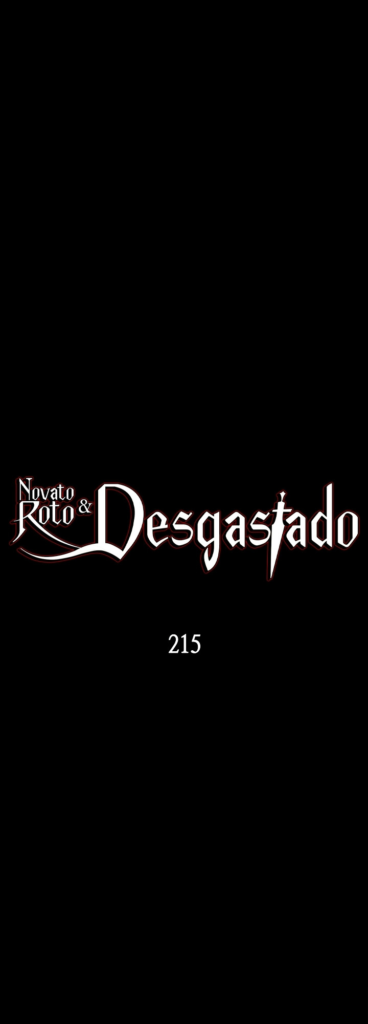 Novato roto y desgastado capítulo 215, página 7