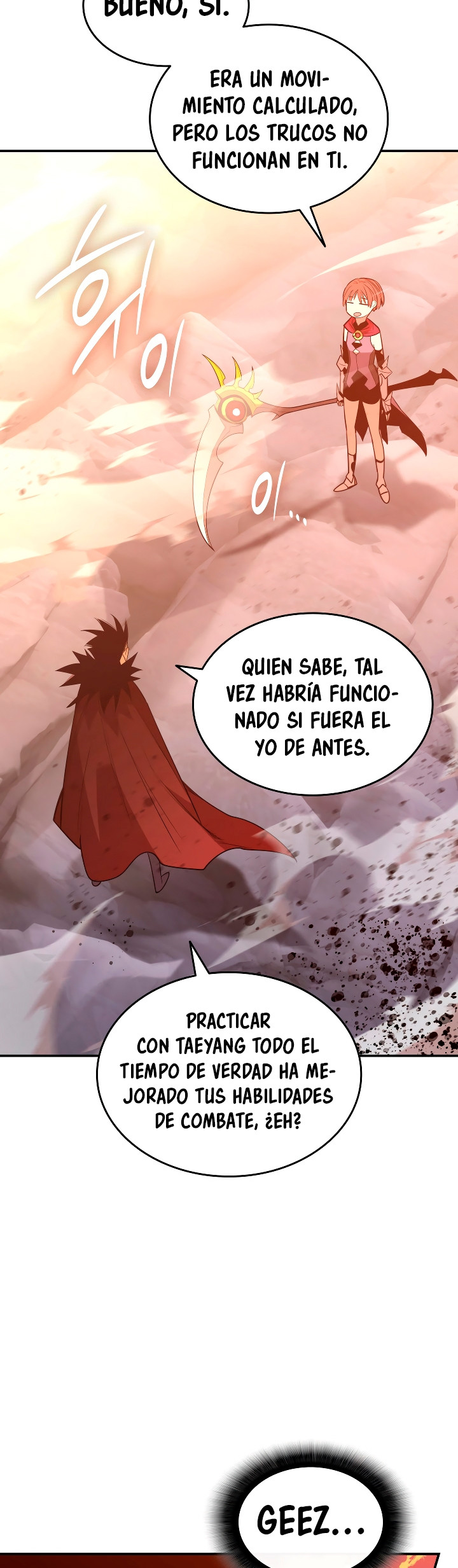 Novato roto y desgastado capítulo 216, página 37