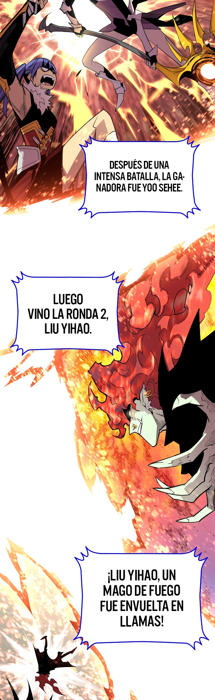Novato roto y desgastado capítulo 218, página 19