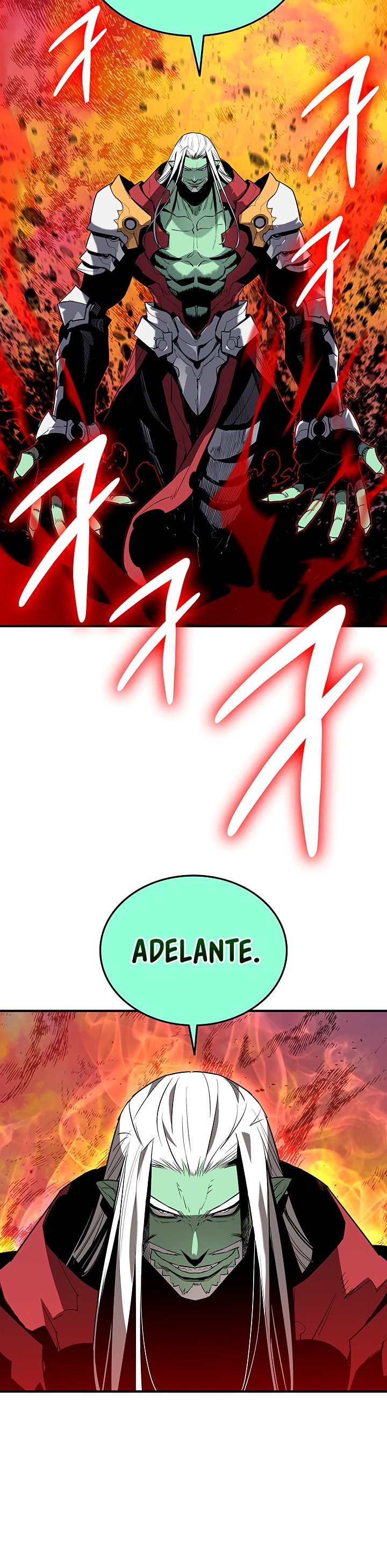 Novato roto y desgastado capítulo 221, página 35