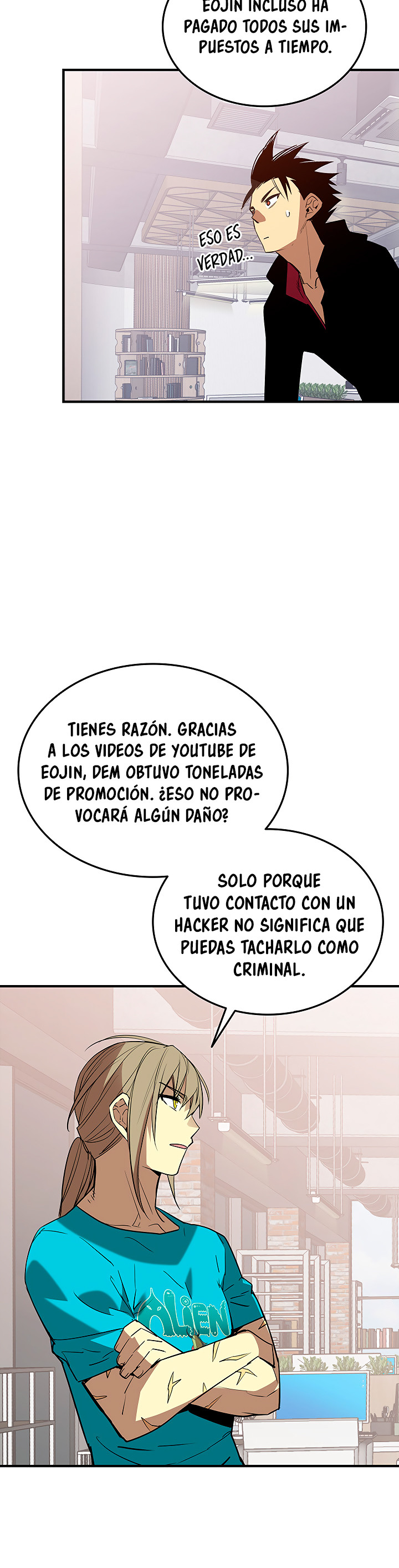 Novato roto y desgastado capítulo 232, página 36