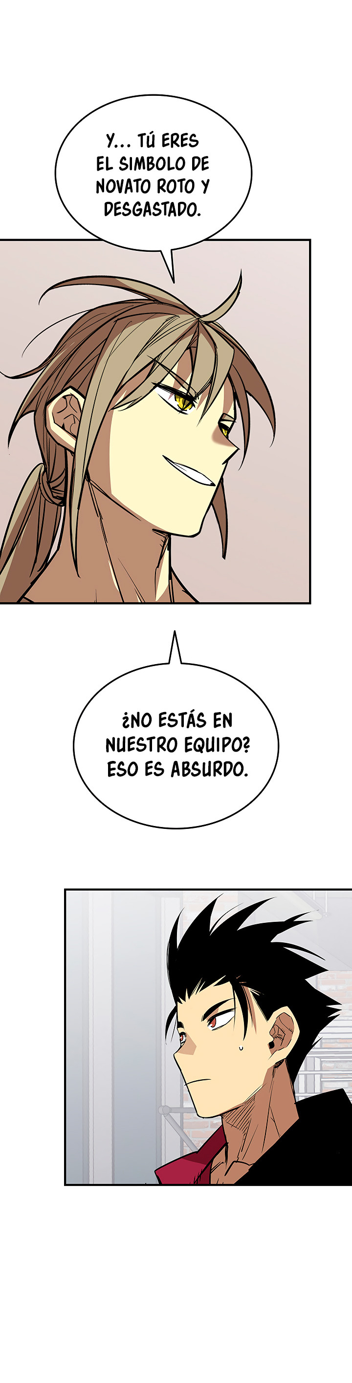 Novato roto y desgastado capítulo 232, página 37
