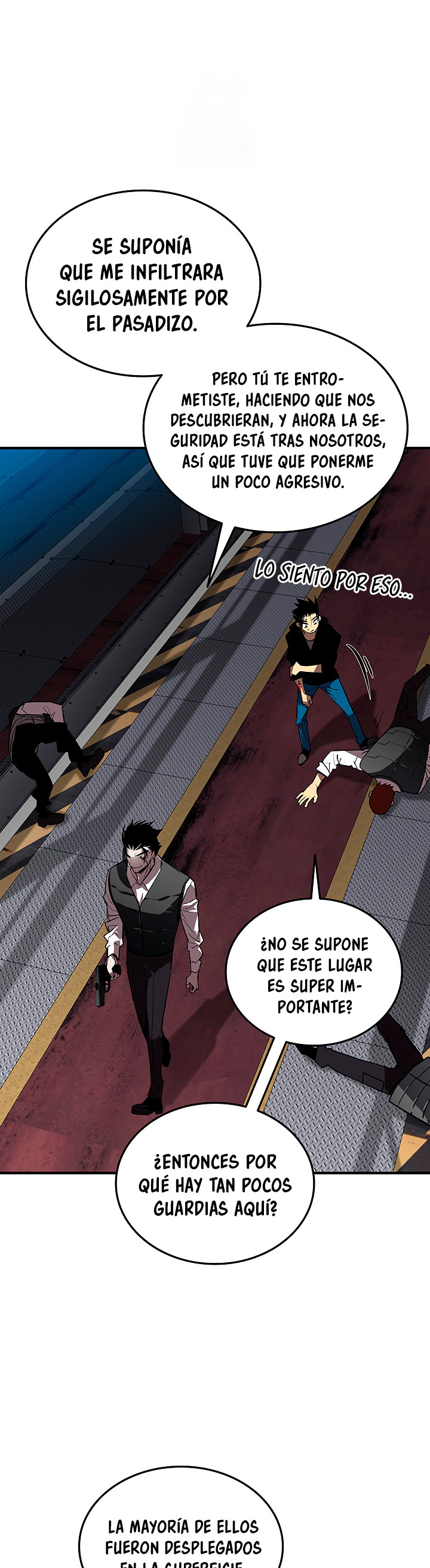 Novato roto y desgastado capítulo 234, página 37