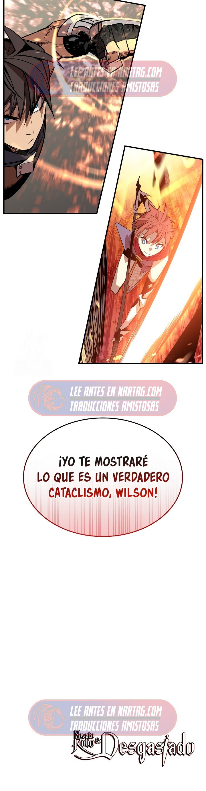 Novato roto y desgastado capítulo 239, página 42