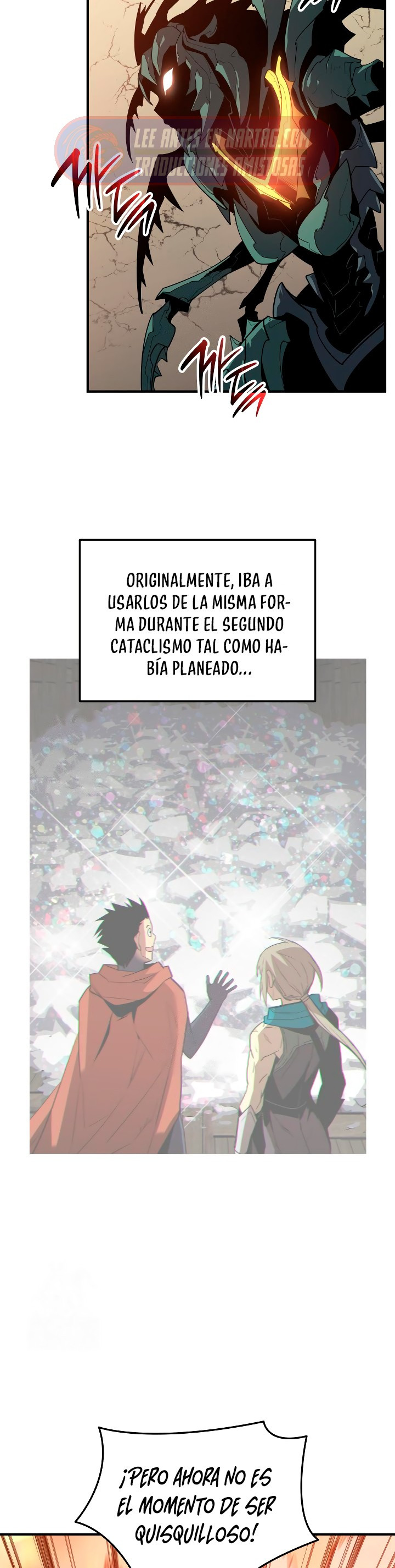 Novato roto y desgastado capítulo 240, página 35