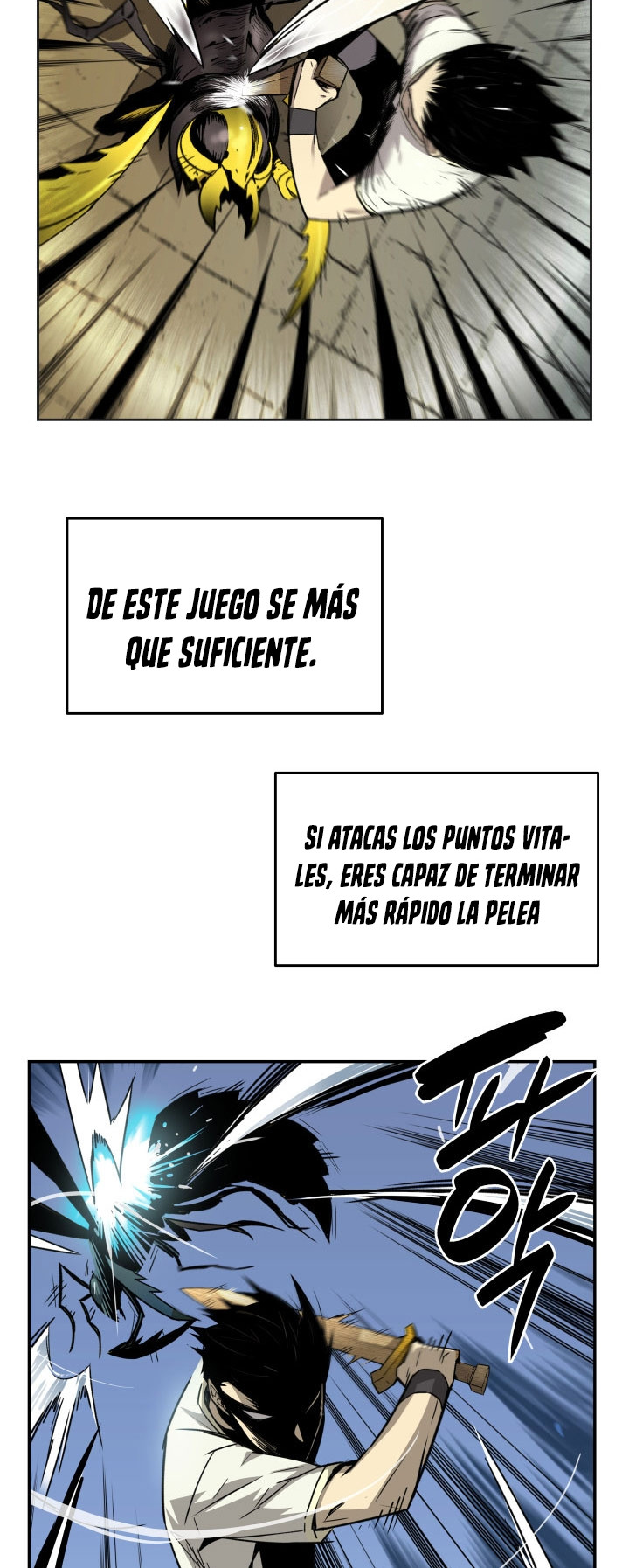Novato roto y desgastado capítulo 3, página 5