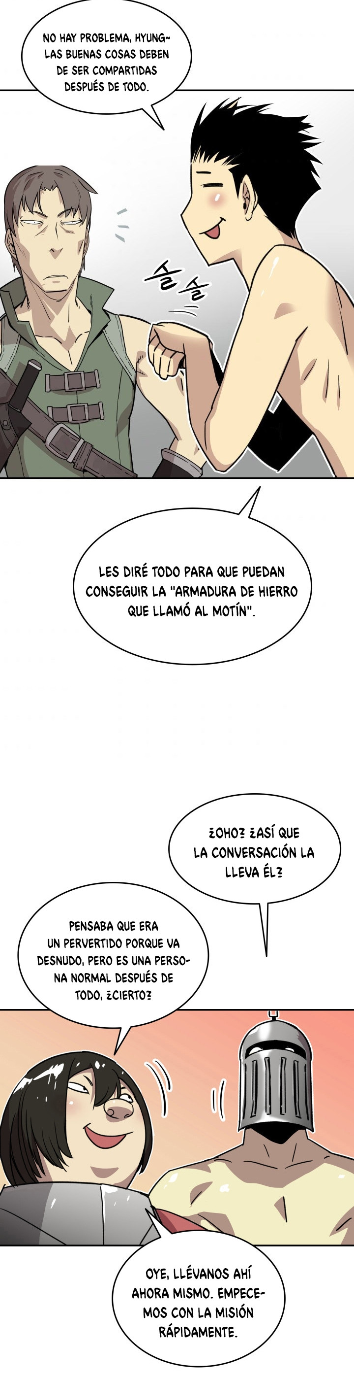 Novato roto y desgastado capítulo 4, página 56