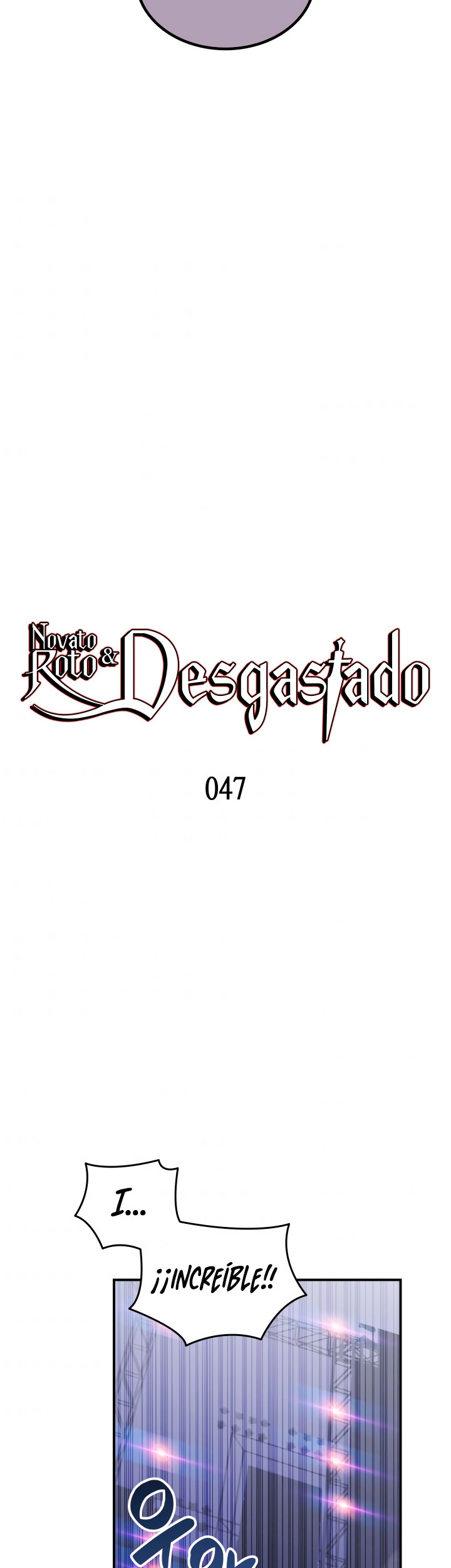 Novato roto y desgastado capítulo 47, página 15