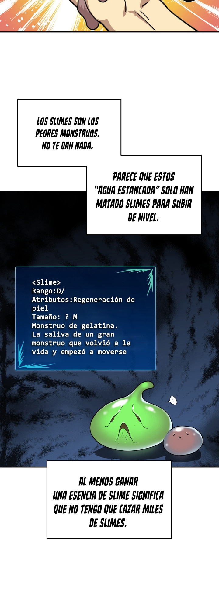 Novato roto y desgastado capítulo 5, página 21