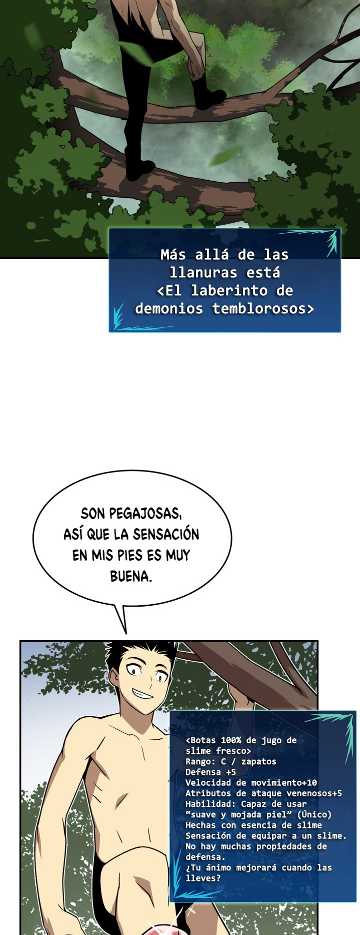 Novato roto y desgastado capítulo 5, página 32