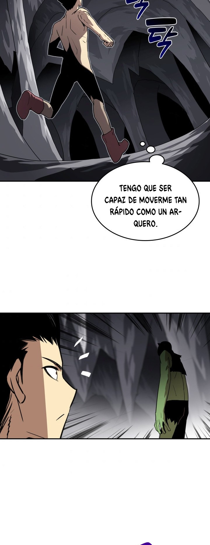 Novato roto y desgastado capítulo 5, página 38