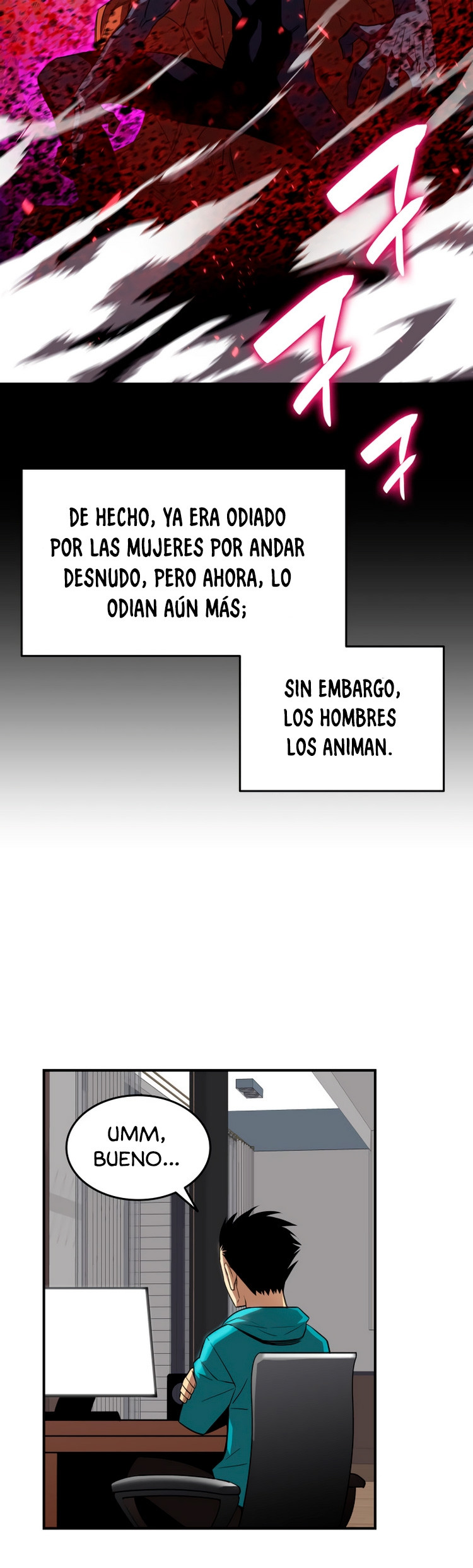 Novato roto y desgastado capítulo 52, página 45