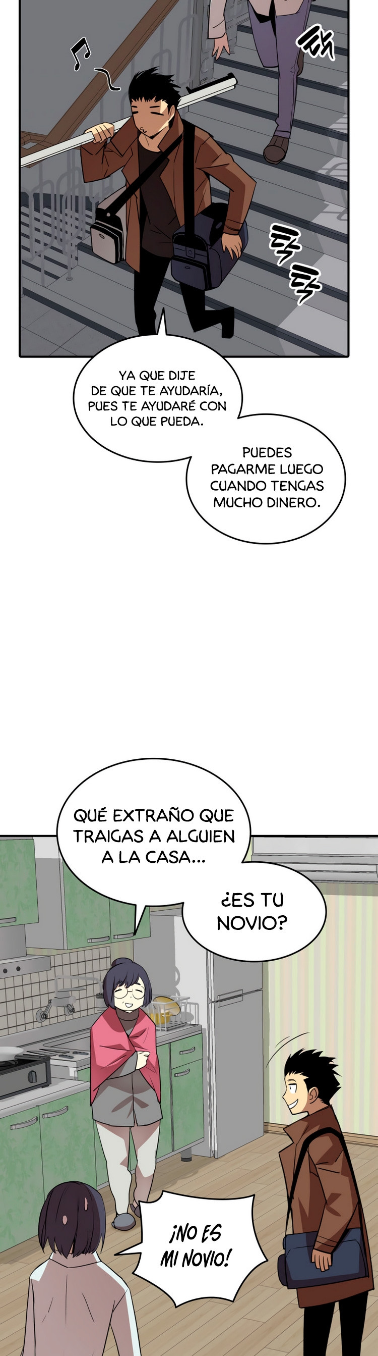 Novato roto y desgastado capítulo 54, página 28