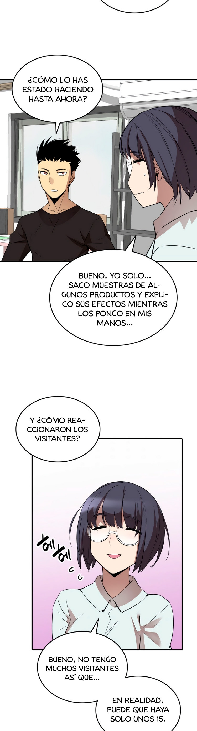 Novato roto y desgastado capítulo 54, página 34