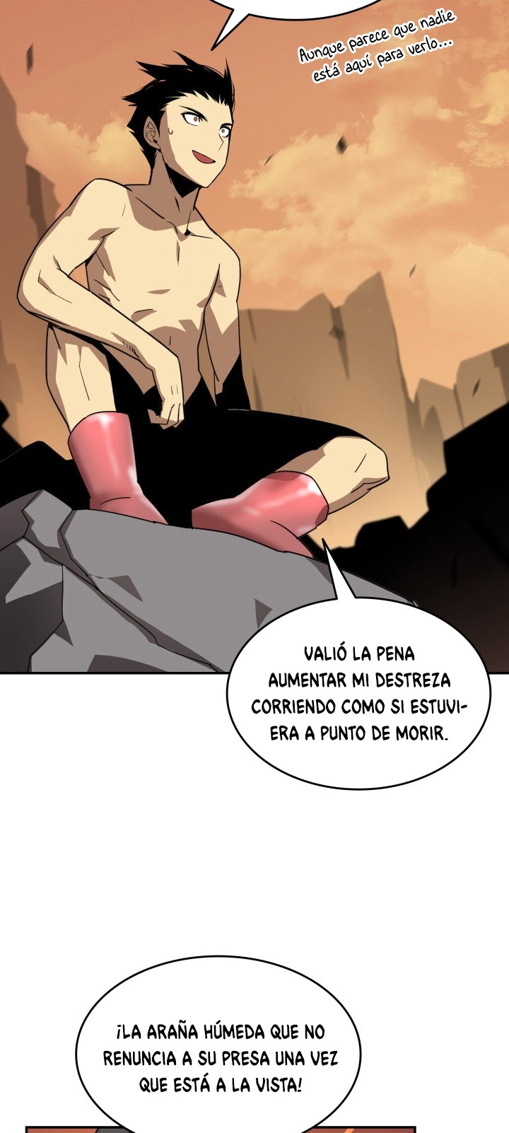 Novato roto y desgastado capítulo 6, página 55