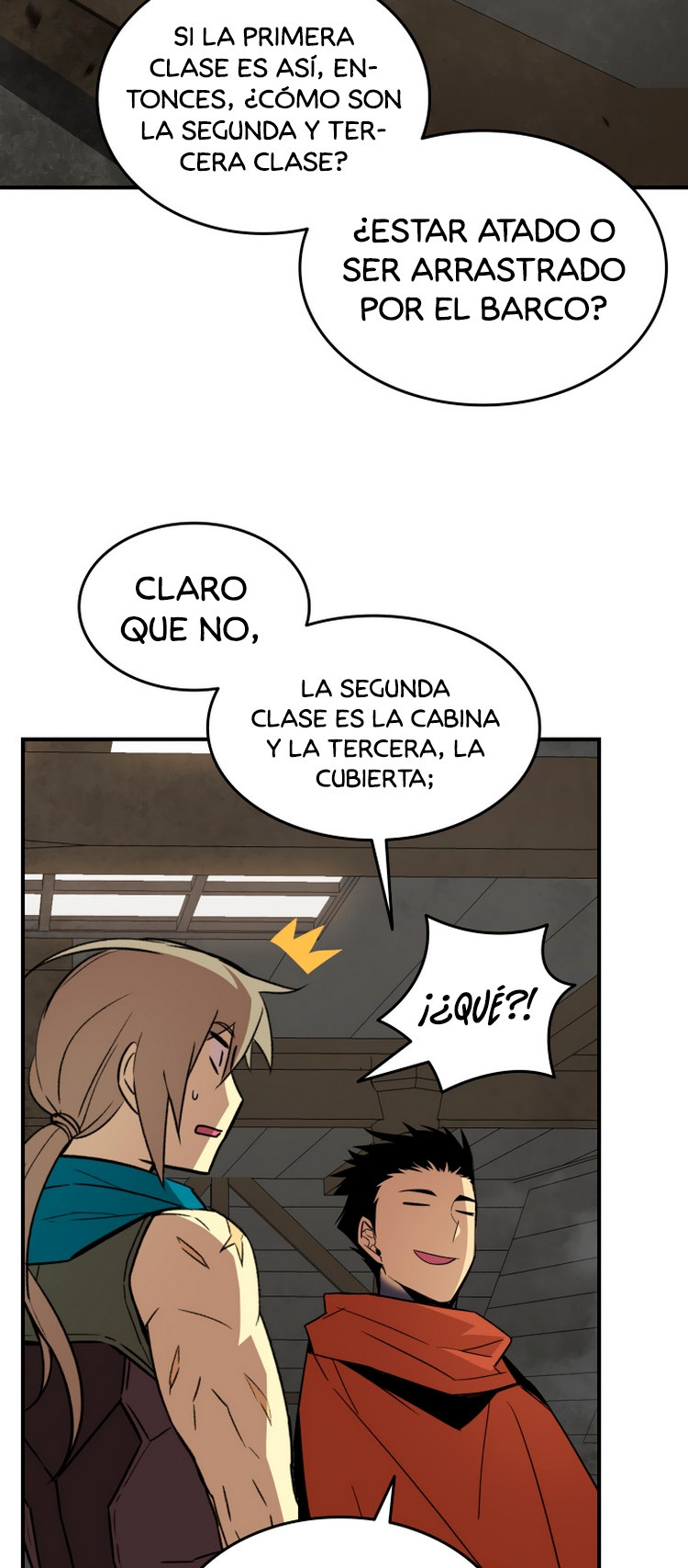 Novato roto y desgastado capítulo 60, página 34