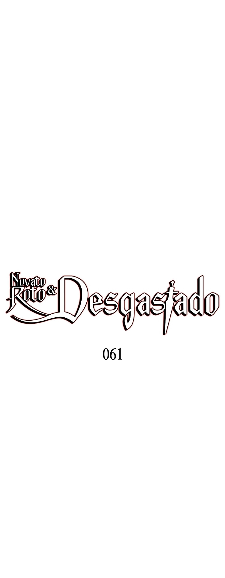 Novato roto y desgastado capítulo 61, página 2