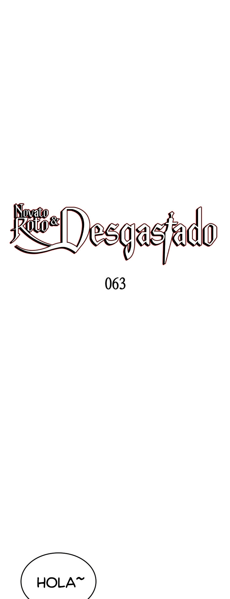 Novato roto y desgastado capítulo 63, página 4