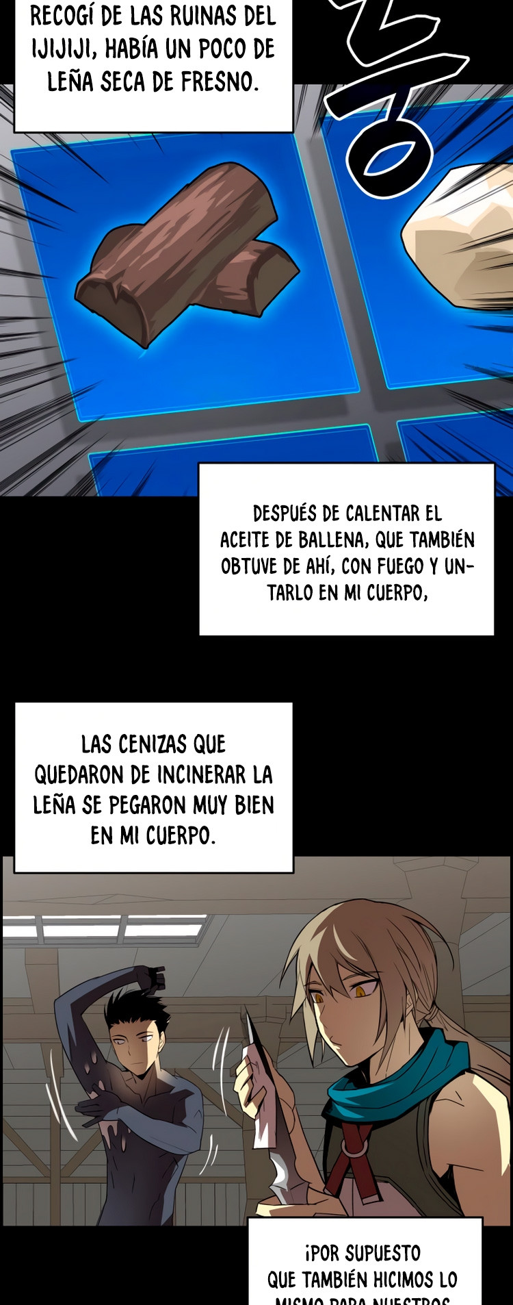 Novato roto y desgastado capítulo 63, página 30