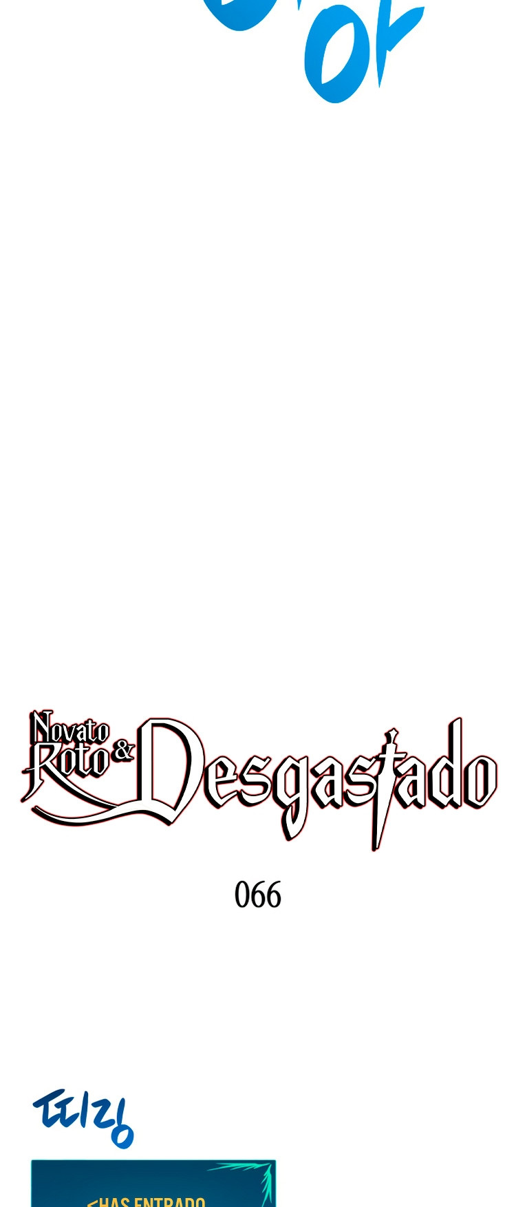 Novato roto y desgastado capítulo 66, página 8