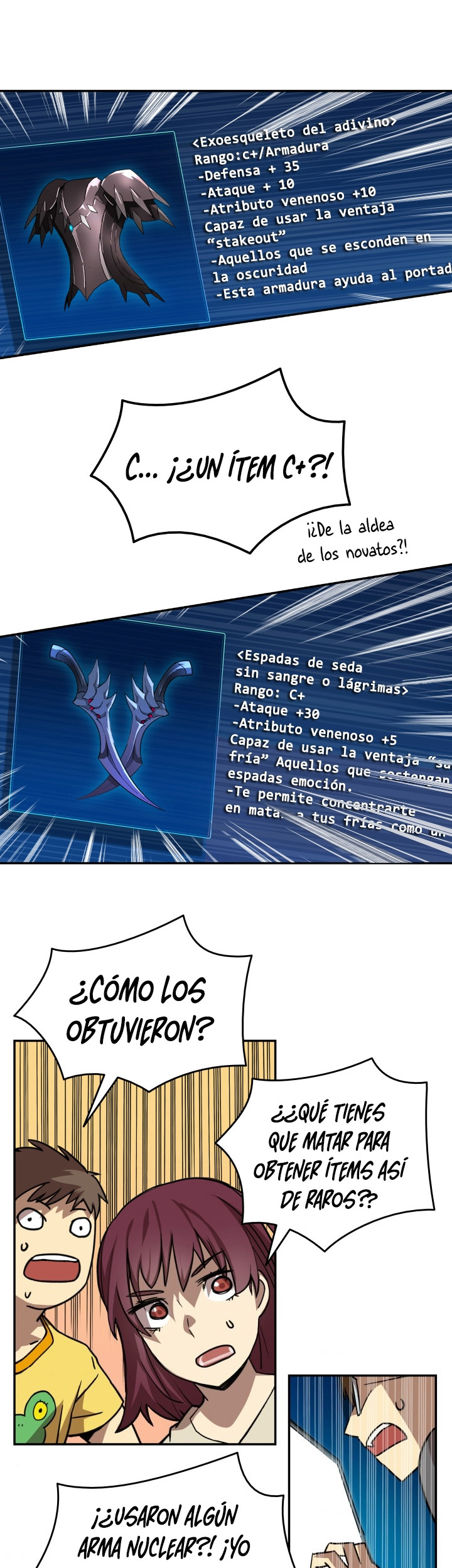 Novato roto y desgastado capítulo 7, página 3