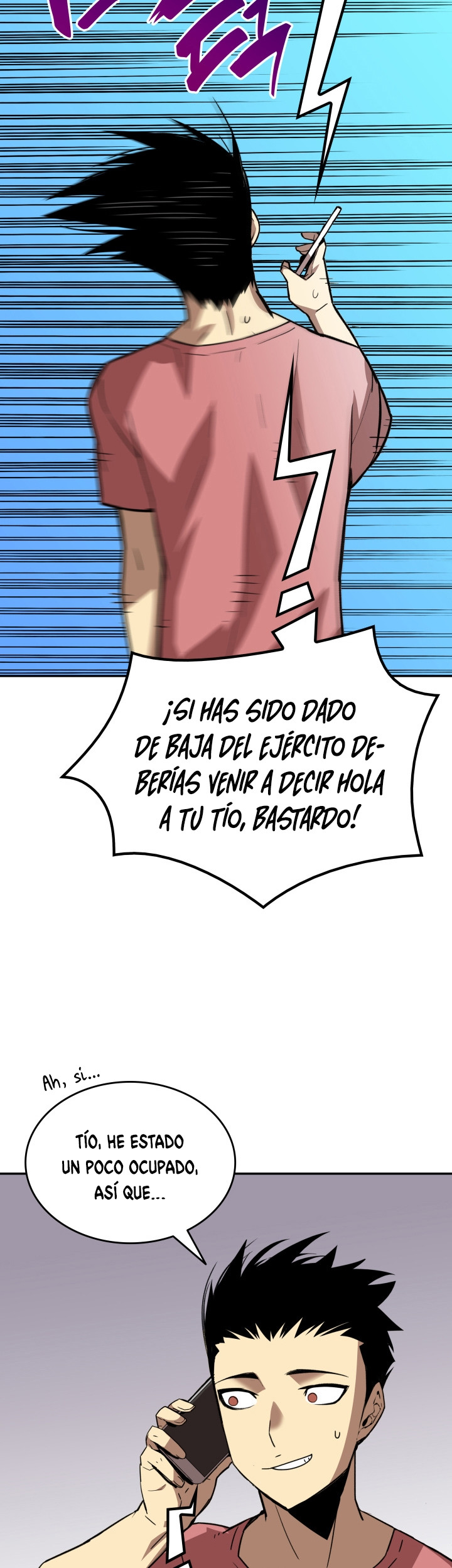 Novato roto y desgastado capítulo 7, página 10