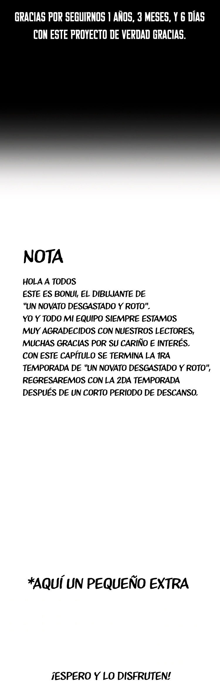 Novato roto y desgastado capítulo 86, página 56