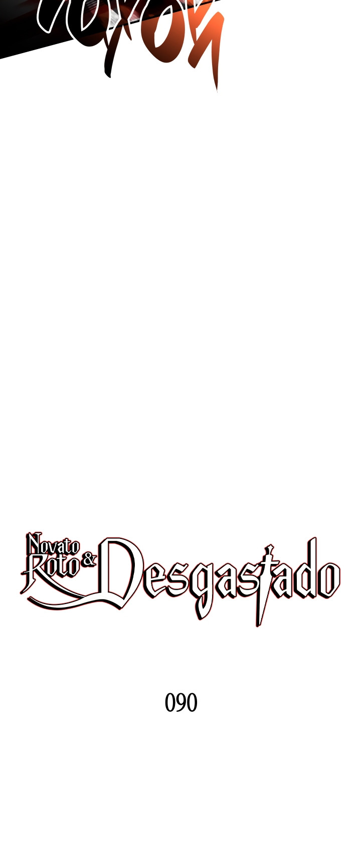 Novato roto y desgastado capítulo 90, página 8