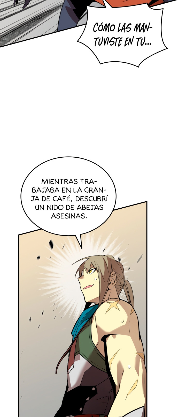 Novato roto y desgastado capítulo 90, página 34