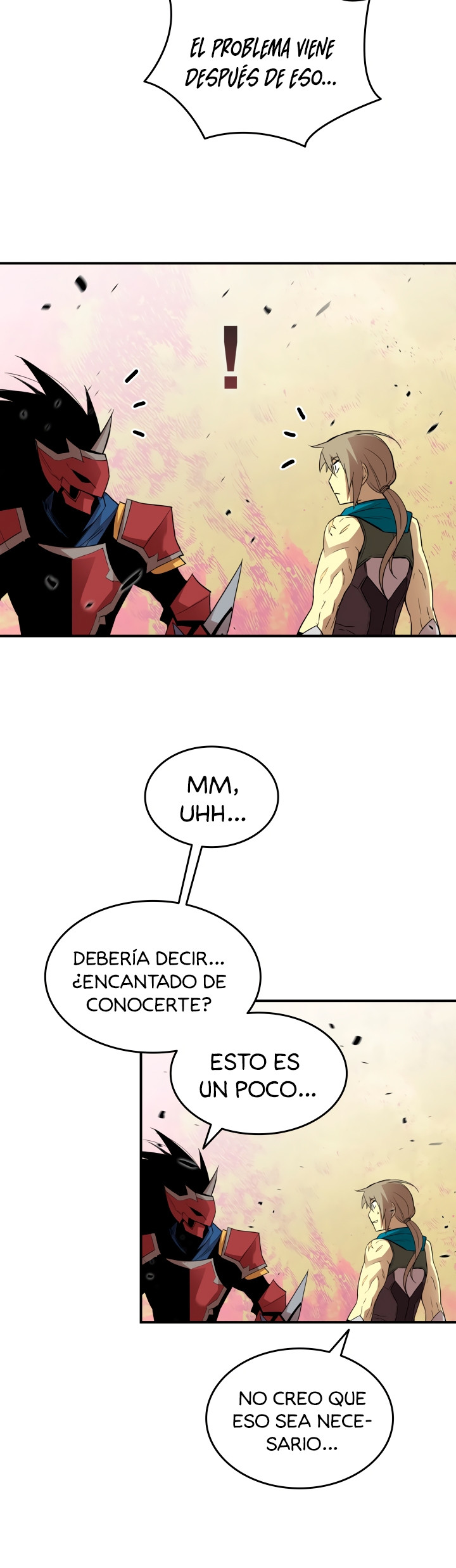 Novato roto y desgastado capítulo 91, página 21