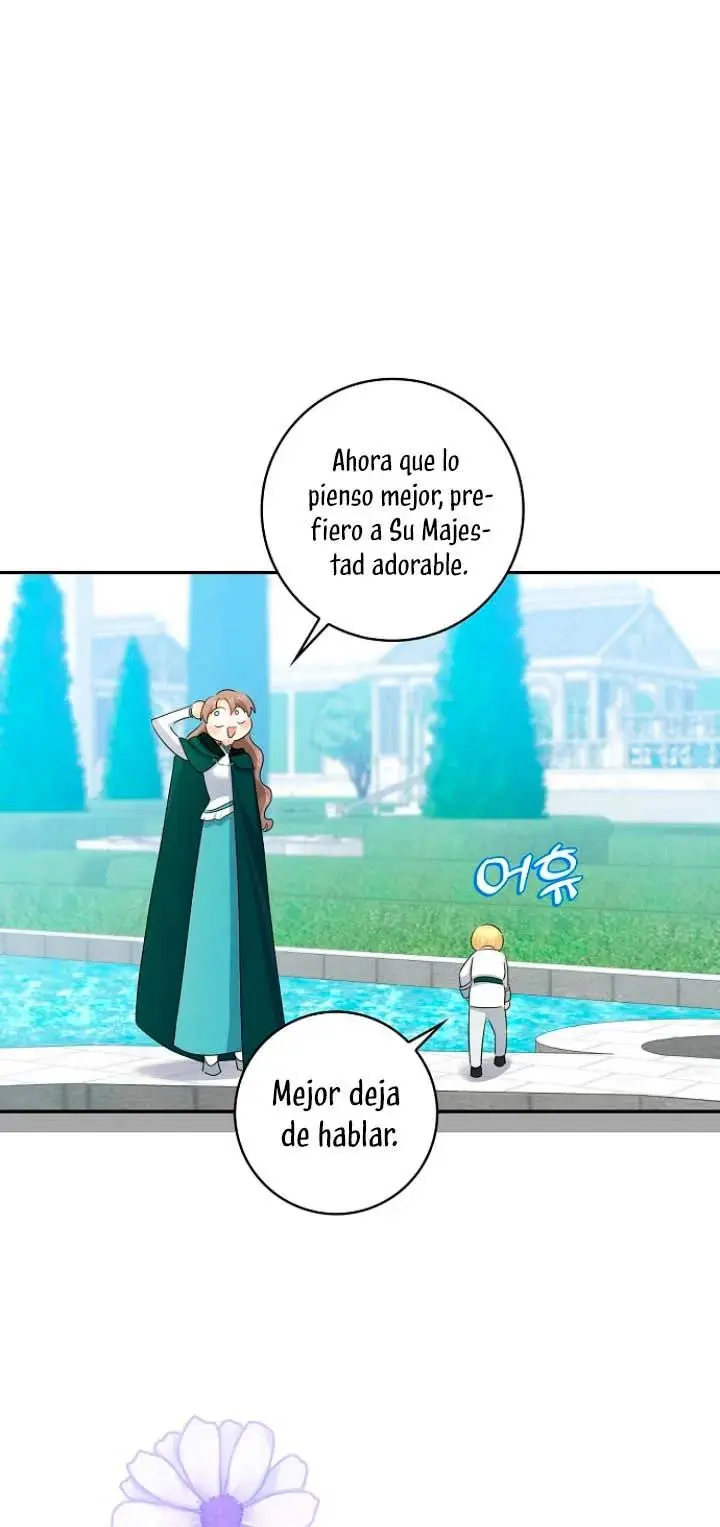 Nuestro Tirano Se Convirtió En Bebé capítulo 24, página 57