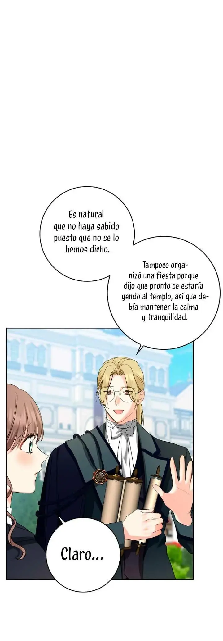 Nuestro Tirano Se Convirtió En Bebé capítulo 35, página 52