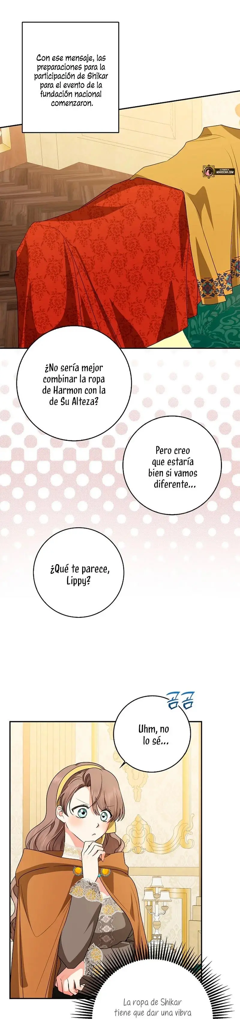 Nuestro Tirano Se Convirtió En Bebé capítulo 41, página 36