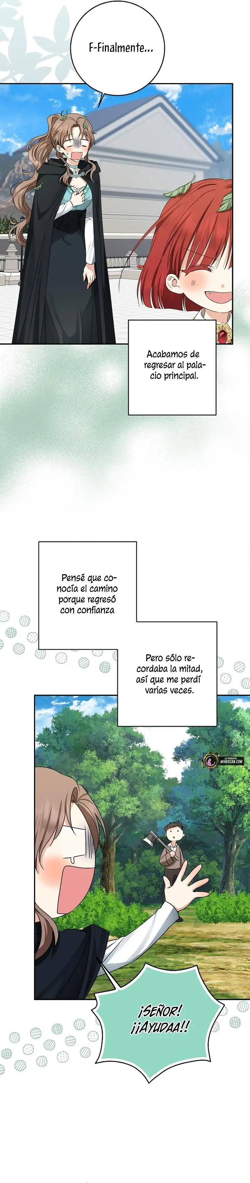 Nuestro Tirano Se Convirtió En Bebé capítulo 48, página 2