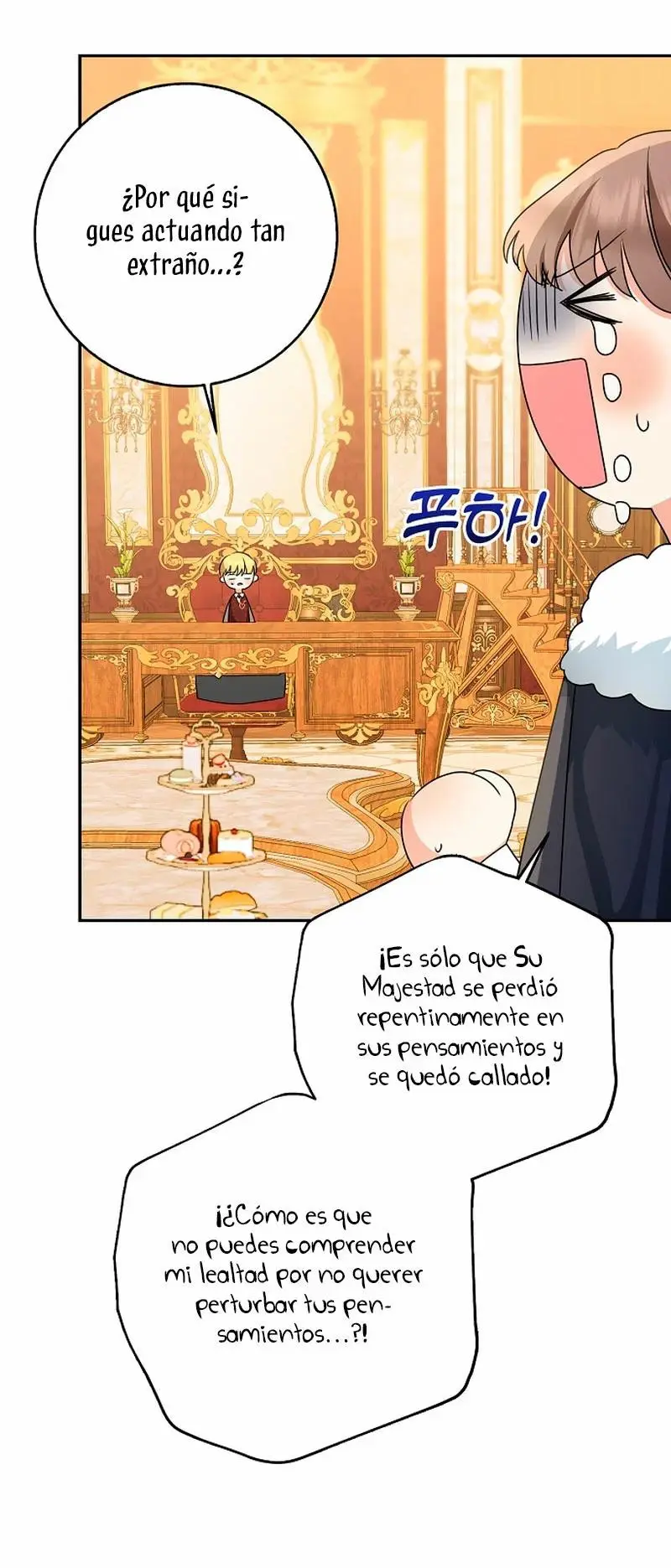 Nuestro Tirano Se Convirtió En Bebé capítulo 49, página 42