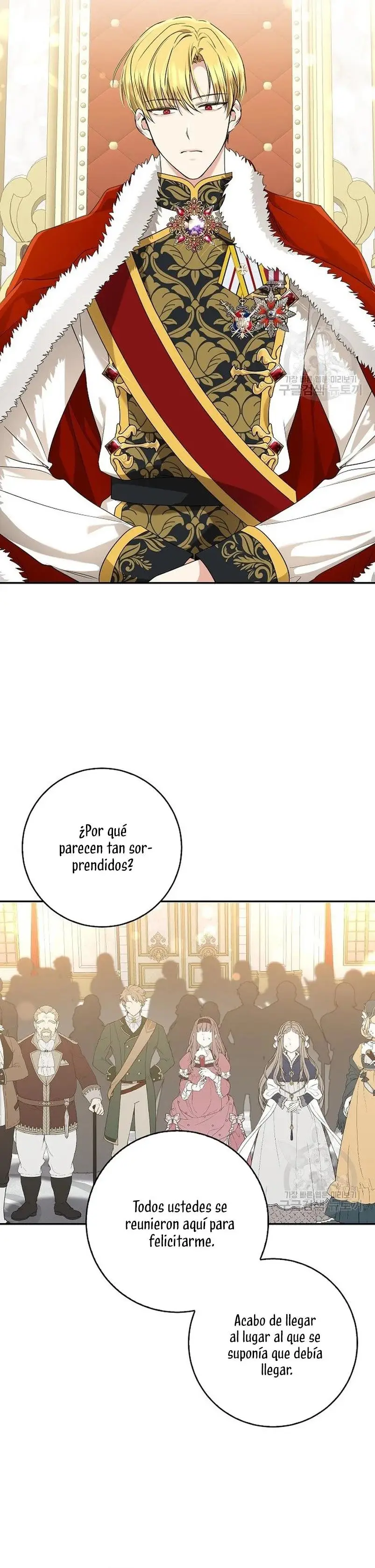 Nuestro Tirano Se Convirtió En Bebé capítulo 53, página 33
