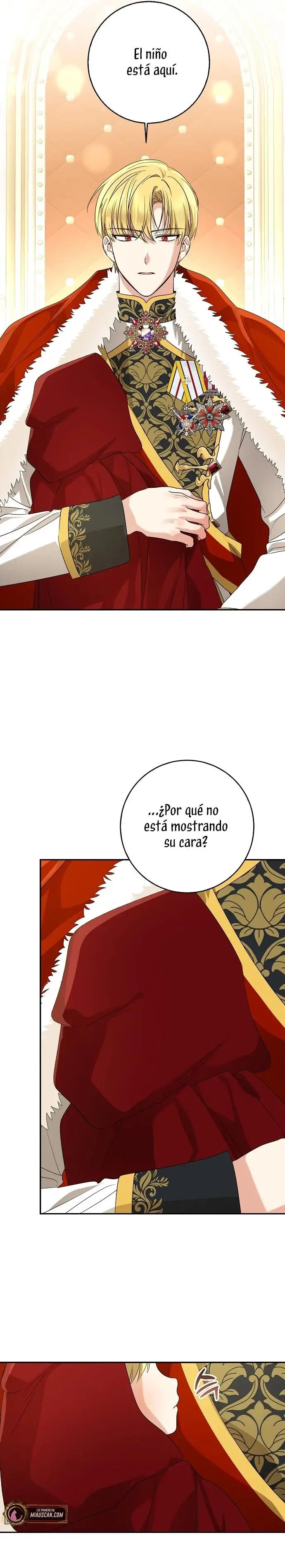 Nuestro Tirano Se Convirtió En Bebé capítulo 54, página 7