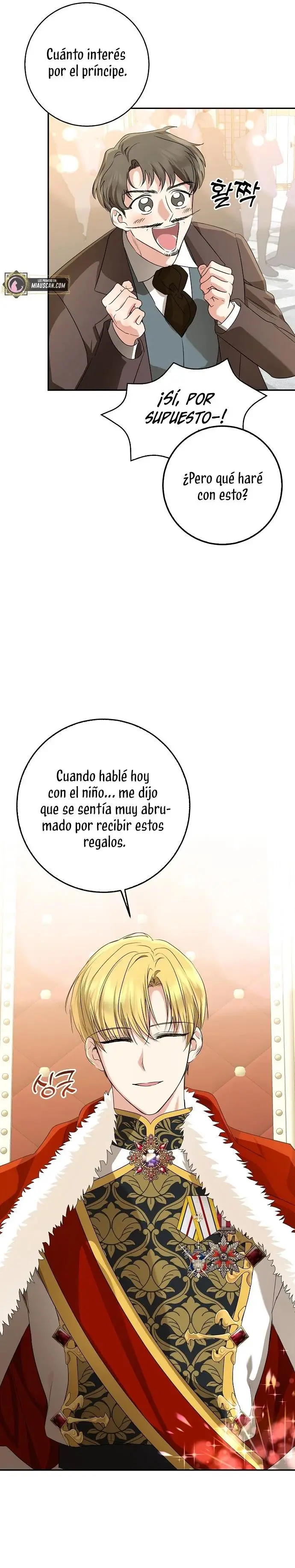 Nuestro Tirano Se Convirtió En Bebé capítulo 54, página 25