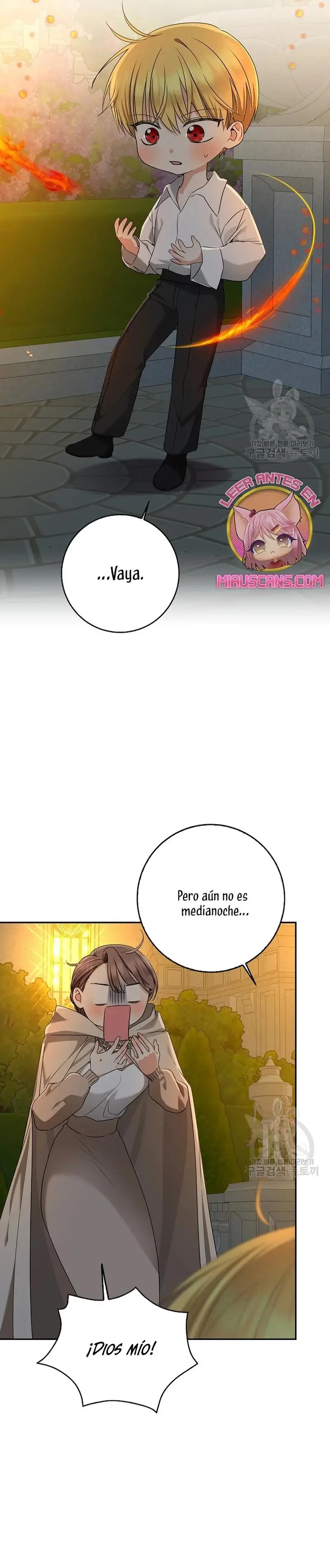 Nuestro Tirano Se Convirtió En Bebé capítulo 57, página 9