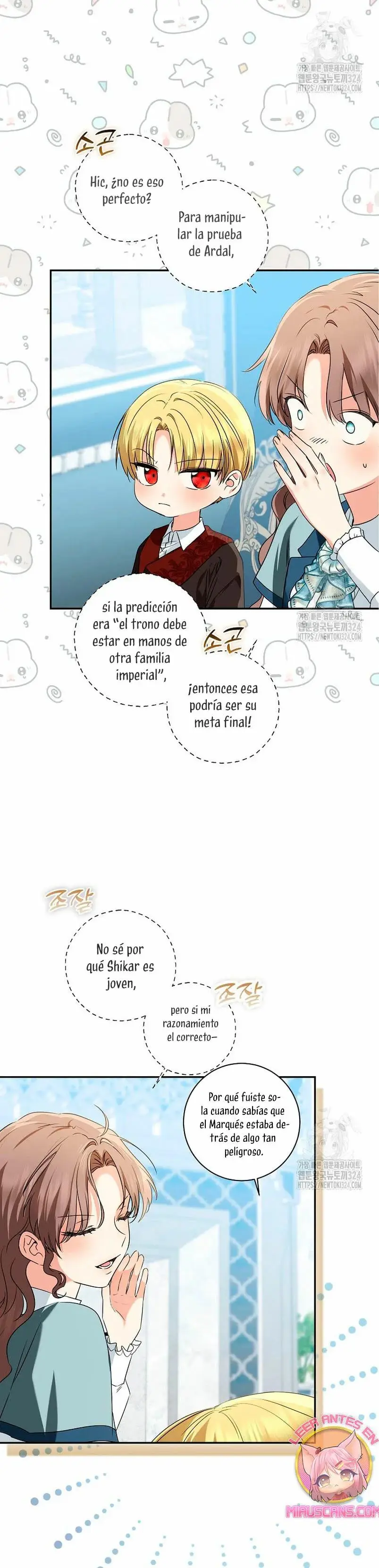 Nuestro Tirano Se Convirtió En Bebé capítulo 69, página 21