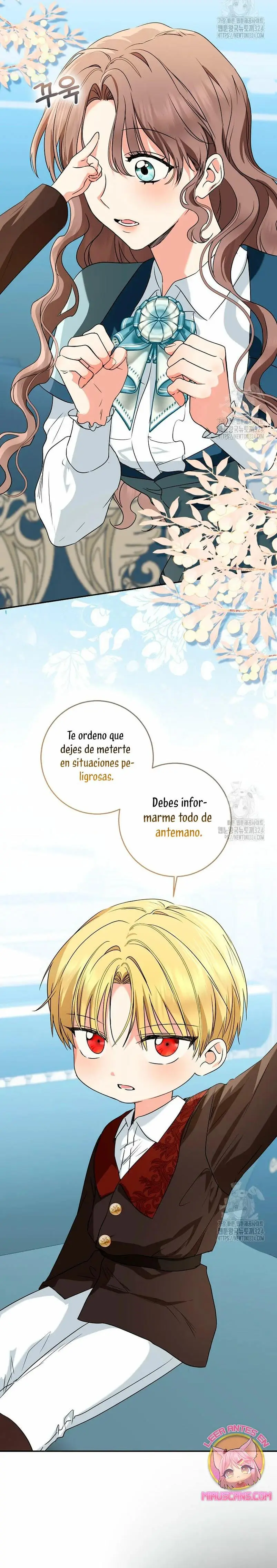 Nuestro Tirano Se Convirtió En Bebé capítulo 69, página 23