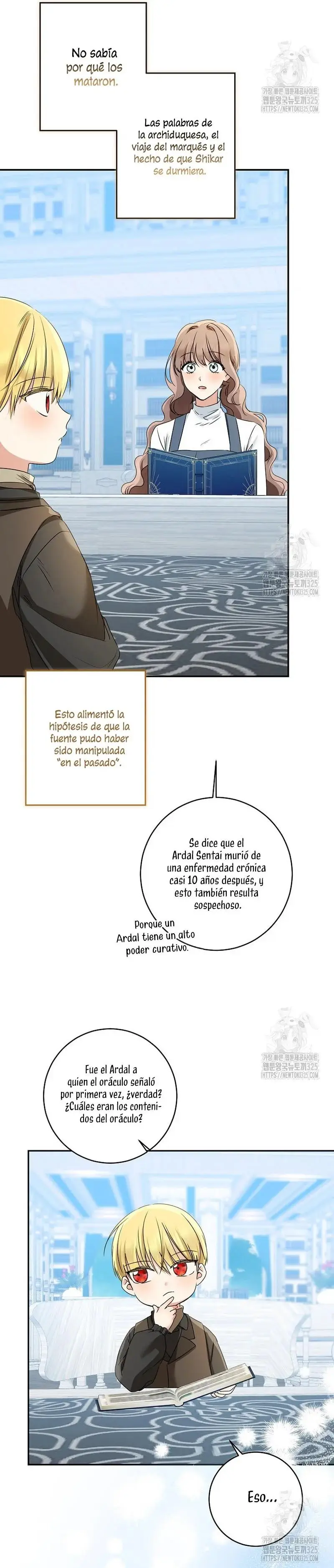 Nuestro Tirano Se Convirtió En Bebé capítulo 70, página 9