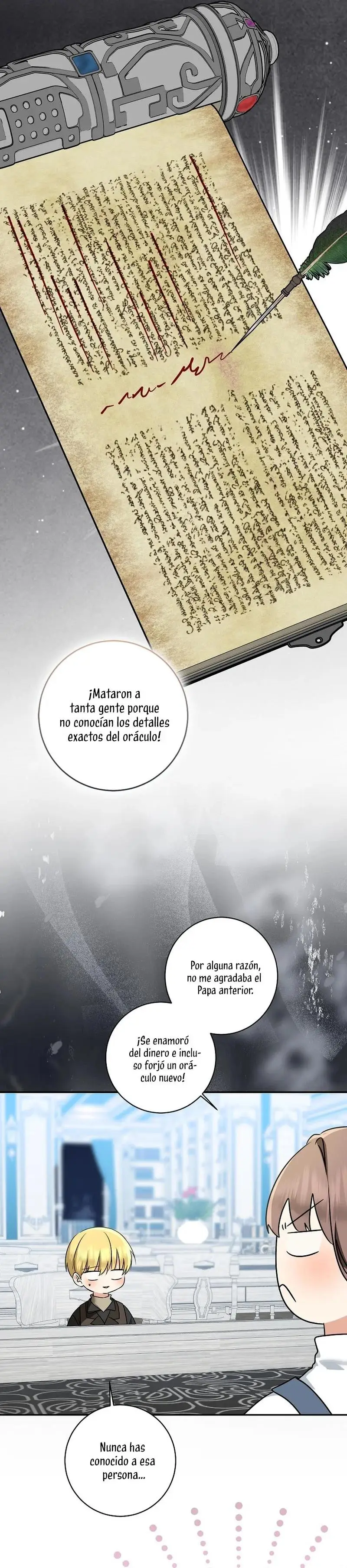 Nuestro Tirano Se Convirtió En Bebé capítulo 71, página 15
