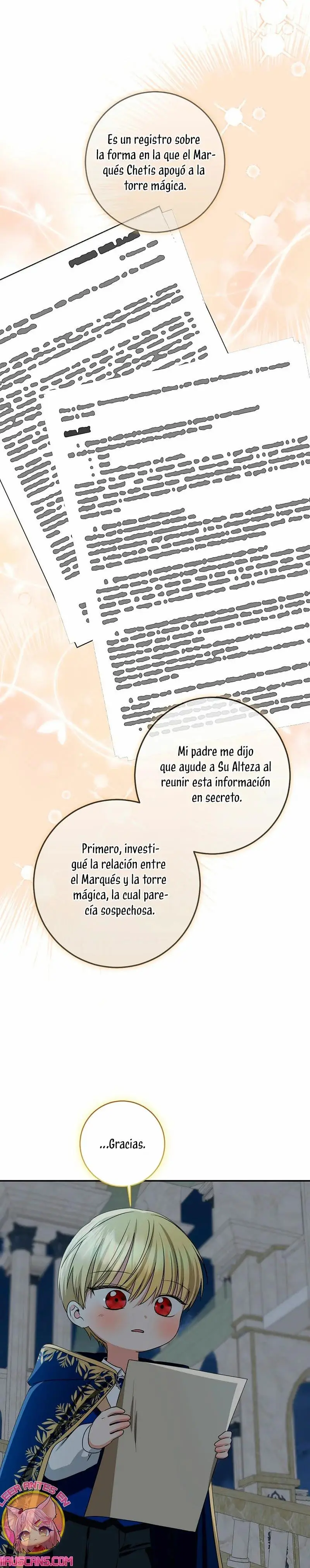Nuestro Tirano Se Convirtió En Bebé capítulo 73, página 21