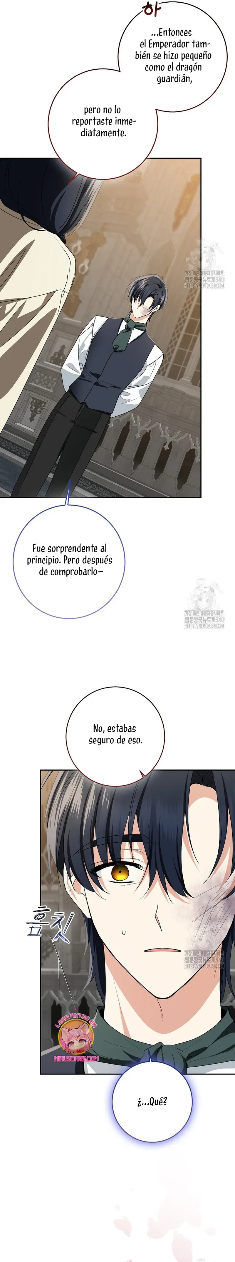 Nuestro Tirano Se Convirtió En Bebé capítulo 82, página 56
