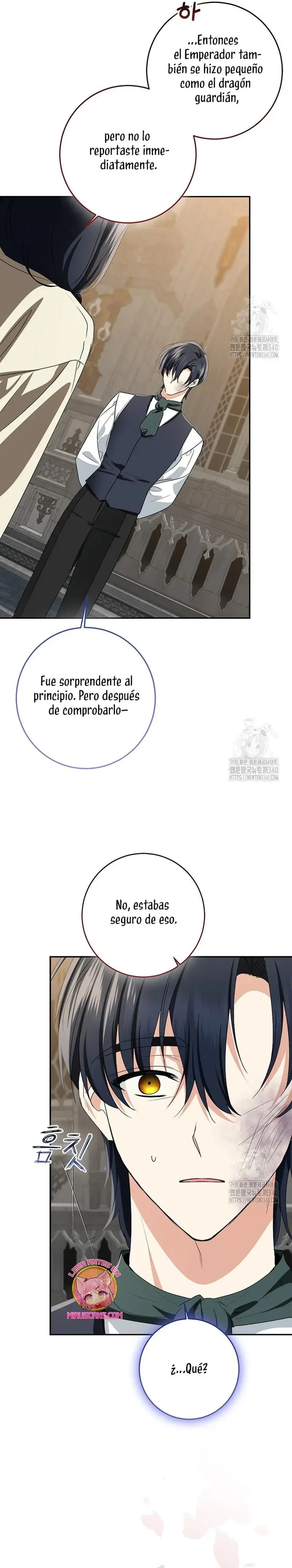 Nuestro Tirano Se Convirtió En Bebé capítulo 83, página 56